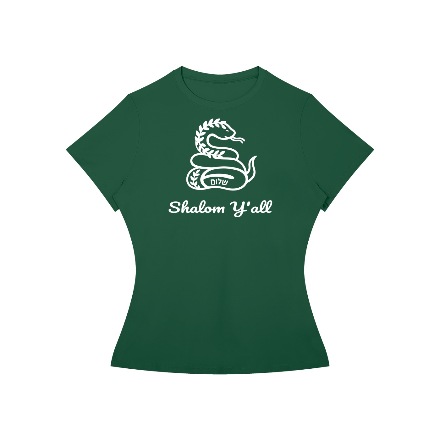 Shalom Y’all Women’s Fitted Tee