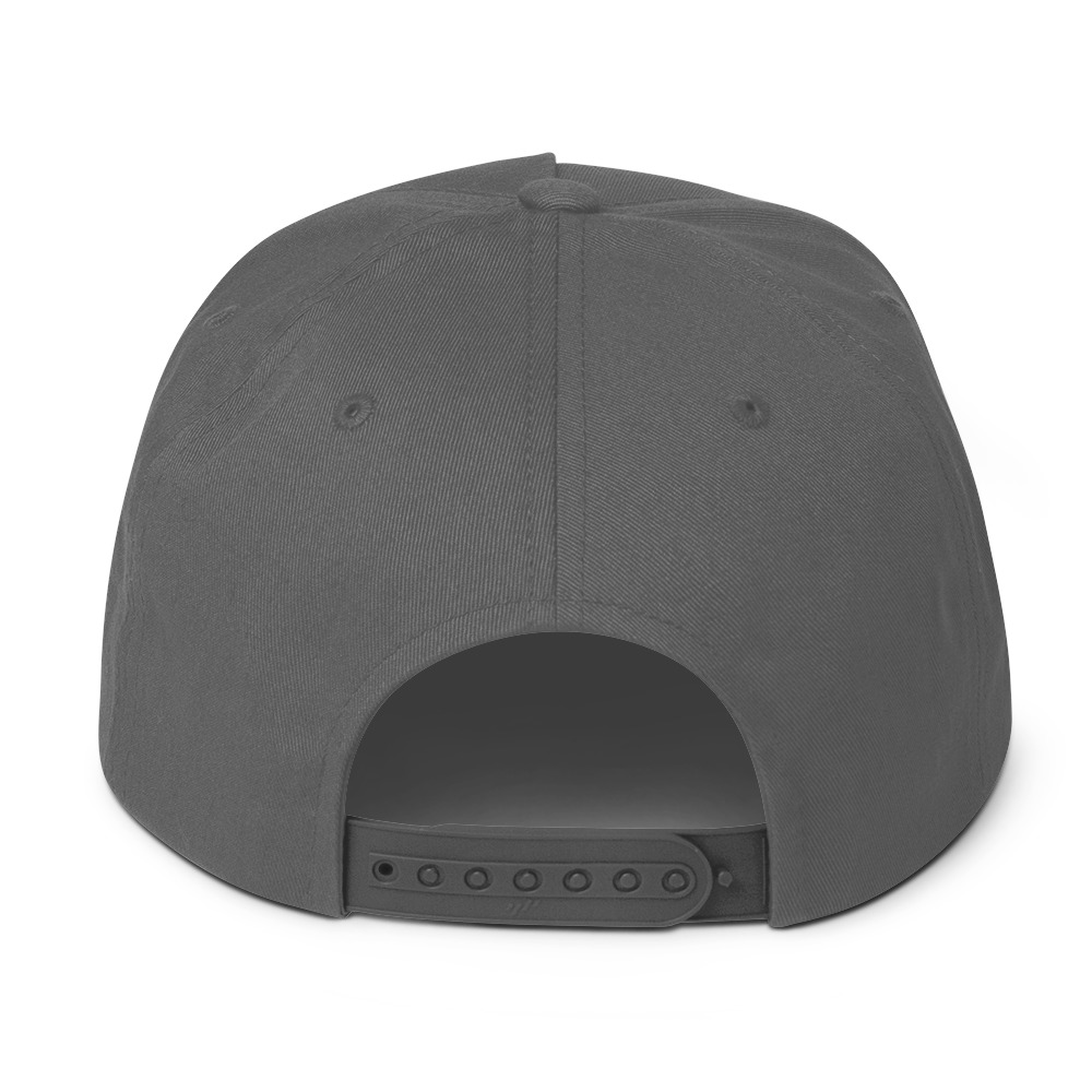 Gadsden Flag Flat Bill Cap (Embroidered)
