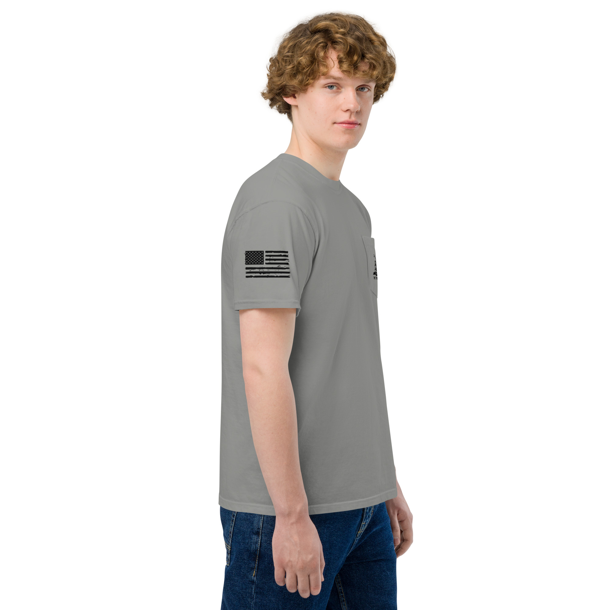 Gadsden Flag Patriot Pocket Tee