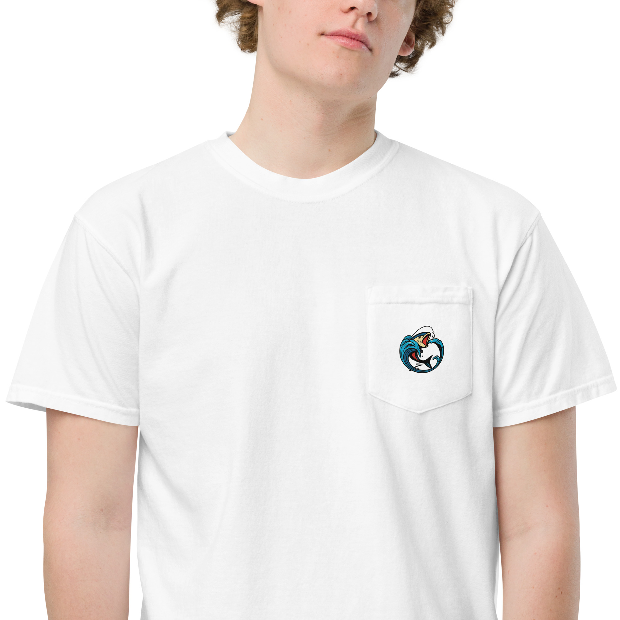 Mudfish VS Gar Fishing Pocket Tee